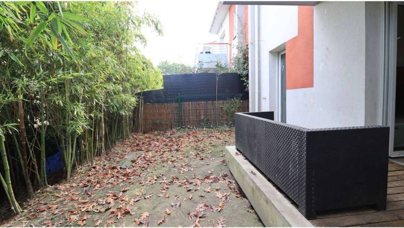 En exclusivité, appartement T2 avec jardin et parking à Lormont proche de Bordeaux